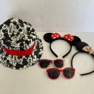 Disney Bucket Hat Disney Ears and Sunglasses